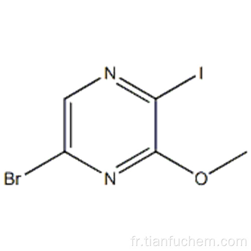 5-bromo-2-iodo-3-méthoxypyrazine CAS 476622-89-6